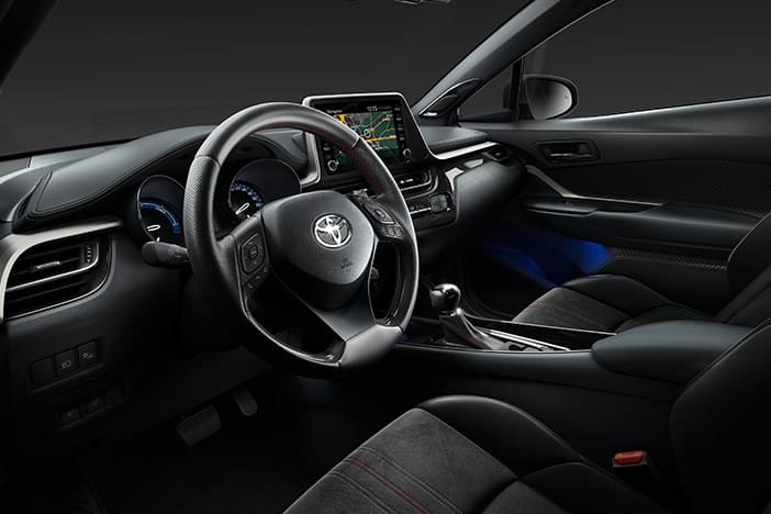 Deska rozdzielcza w Toyota C‑HR